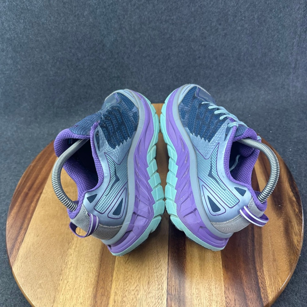 Hoka One One Stinson ATR 4 Womens 7.5 Running Shoes Navy Violet 1016789 TVIN - Picture 10 of 16